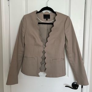 Banana Republic Scalloped Blazer